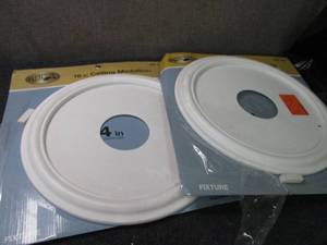 2 Hampton Bay 16 in. White Smooth C...