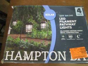 Hampton Bay Solar Bronze Outdoor In...