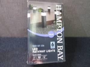Hampton Bay Solar Black Outdoor Int...