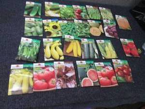 25 pks Assorted Burpee Vegetable Se...