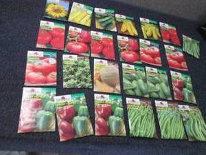 25 pks Assorted Burpee Vegetable Se...