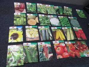 25 pks Assorted Burpee Vegetable Se...