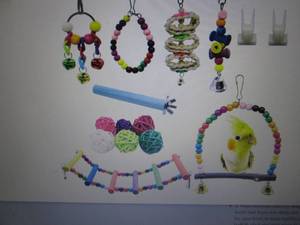 4 Deloky 15 Packs of Bird Parrot Sw...
