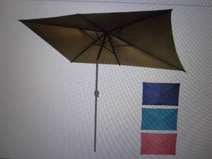 Ogrmar 6.5x10ft Patio Umbrella Rect...