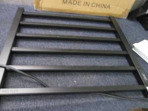Daily Life Towel Warmer in Black op...