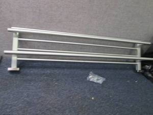 KES Towel Bar Brushed Nickel open b...