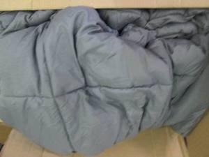 88x88 Comforter in Gray open pkg...