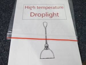 High Temperature Droplight open box...