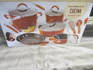 Rachael Ray Cucina 12-Pc. Nonstick ...