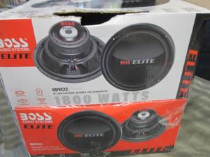 Boss 12 Dual 4 Ohm Voice Coil Subw...