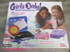 Girls Only Secret Message Lab open ...
