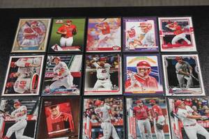Mike Trout Baseball Card Lot  20 Different Cards
