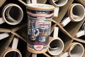Miller Great American Achievements NASA Beer Stein Resale Lot  12 Steins