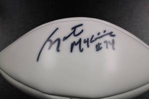 Minnesota Vikings Wilson Football Bryant McKinnie Autograph