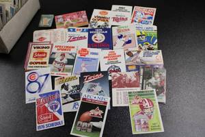 Large Lot of 70s & 80s Pocket Schedules