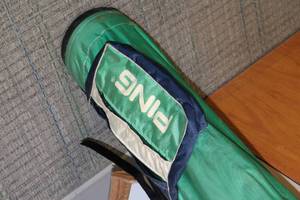 Ping Golf Bag With 20 Clubs Including Some Jack Nickalaus Clubs