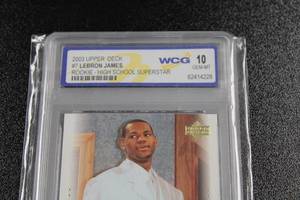 2003 Upper Deck LeBron James #7 WCG 10