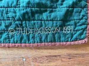 lot 53 image: 1991 Judy Bisson Quilt