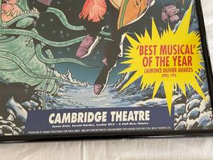 lot 60 image: 1990 Forbidden Planet Framed Art