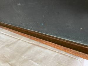 lot 112 image: Vintage E.W.A Rowels Chalkboard With Chalk Rail