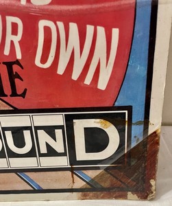 lot 196 image: Vintage Underground Railroad Poster on a Board