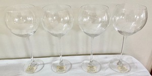 lot 200 image: 4 Lenox Wine Glasses
