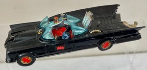 lot 203 image: Vintage Corgi Toys Metal Batmobile