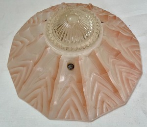 lot 234 image: Vintage Light Fixture Cover