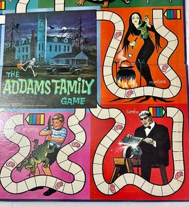 lot 301 image: Vintage Addams Family Game Board