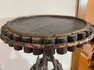 lot 148 image: Vintage Log Accentuation Accent Table