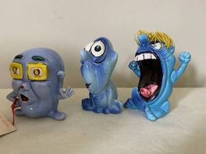 lot 178 image: 3 Vintage Kreiss Psycho- Ceramics Pieces