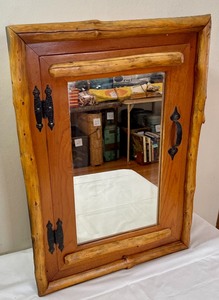 lot 329 image: Rustic Wall Cabinet
