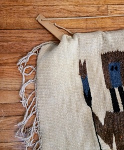 lot 278 image: Woven Native American Wall Hanging