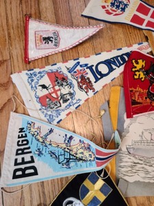 lot 368 image: Vintage Pennants