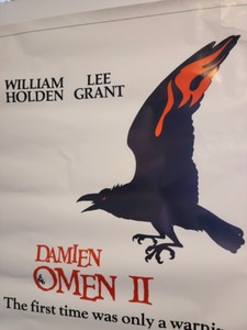 lot 384 image: The Omen II Movie Poster