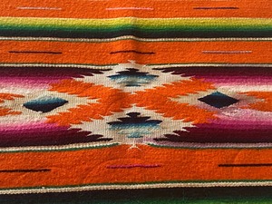 lot 47 image: Vintage Serape Textile