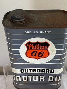 lot 269 image: Four Vintage Philips 66 Cans