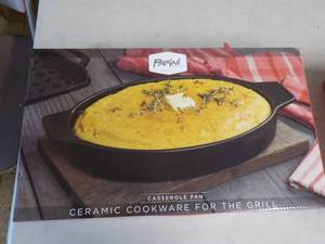 lot 34 image: Parini Ceramic Casserole Pan for th...