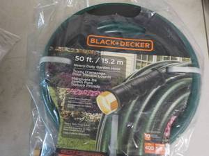 lot 49 image: Black and Decker 50 ft Garden Hose...