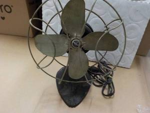 lot 69 image: Handy Breeze Vintage Fan with Cast ...