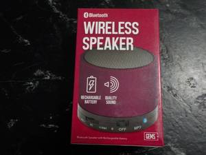 lot 115 image: Bluetooth Wireless Speaker...
