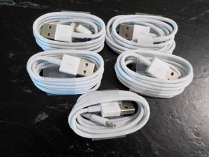lot 129 image: Lightening Cables for iphone X, 7, ...
