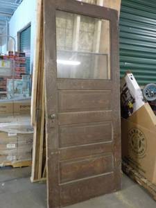 lot 141 image: Wood Door, Windows and Screens...
