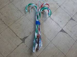 lot 152 image: 36 Tall Candy Canes...