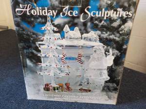 lot 153 image: Holiday Ice Sculptures...