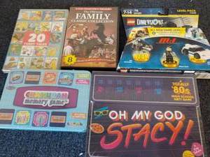 lot 166 image: DVDs and Game lot...