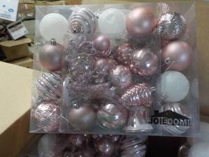 lot 184 image: Case of 6 pkgs Joiedomi Xmas tree d...