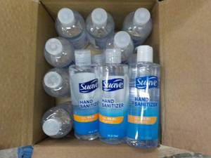 lot 196 image: 13 bottles suave hand sanitizer...