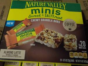 lot 283 image: 5 boxes Nature Valley Granola Bars...