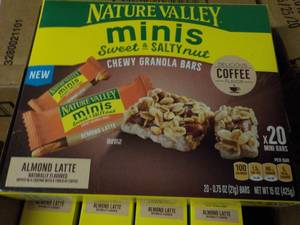 lot 284 image: 5 boxes Nature Valley Granola Bars...